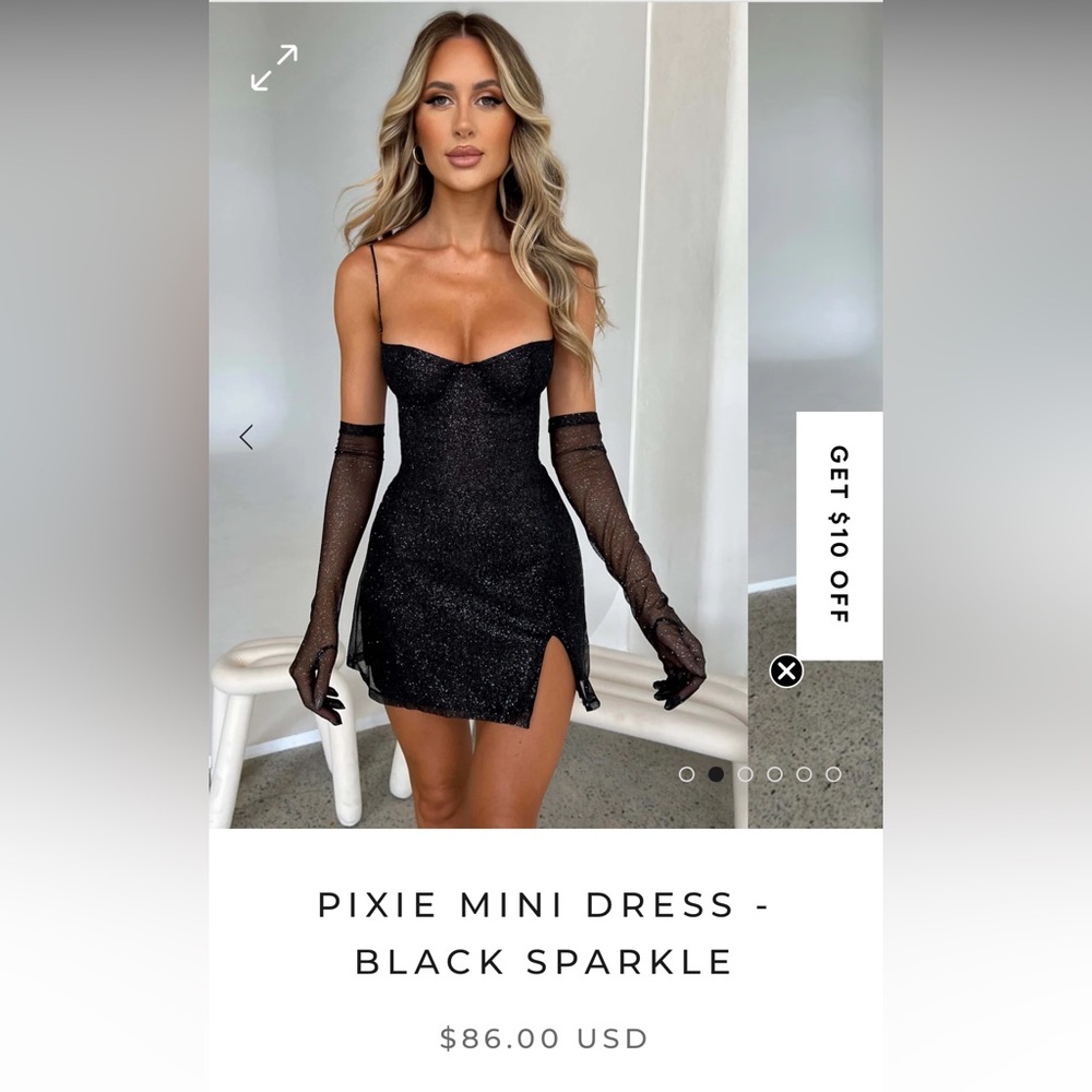 Pixie mini dress from babyboo fashion